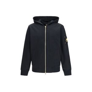 Moose Knuckles Black Cotton Men's Sweatshirt